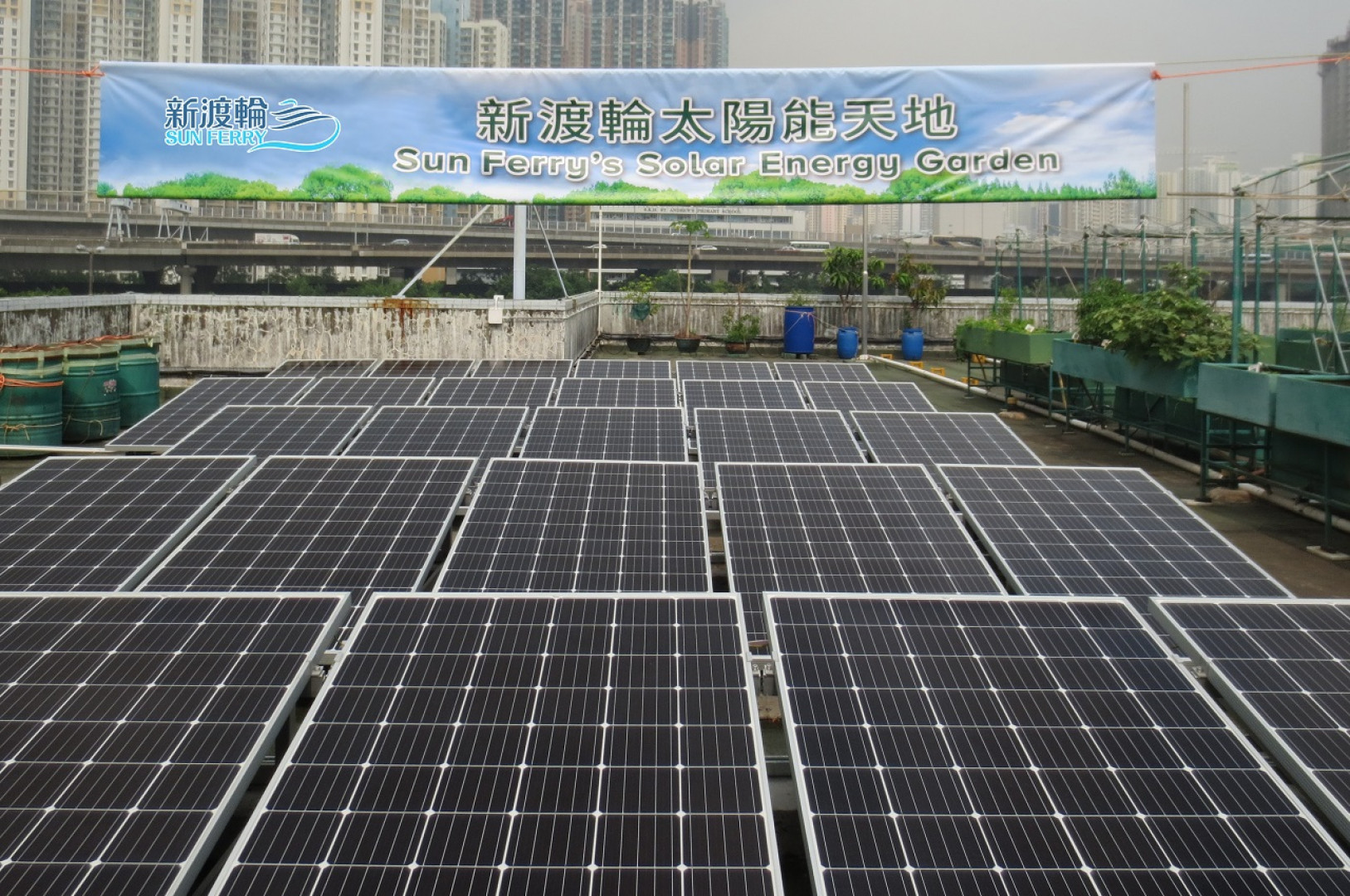 First Ferry’s Solar Energy Garden